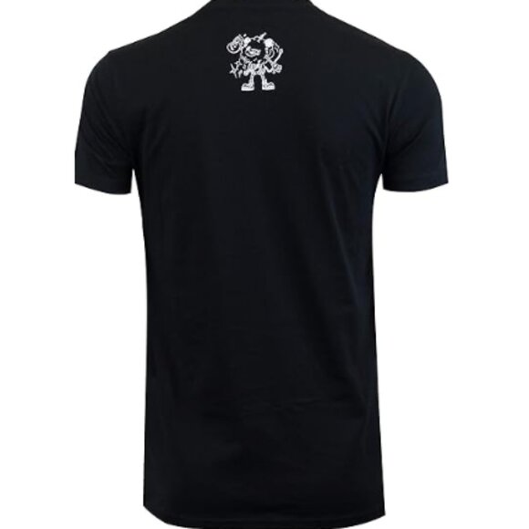 Screenshot Men's T-Shirt Size 3XL Black Hustle Animation Cartoon Design Crewneck - Picture 2 of 11